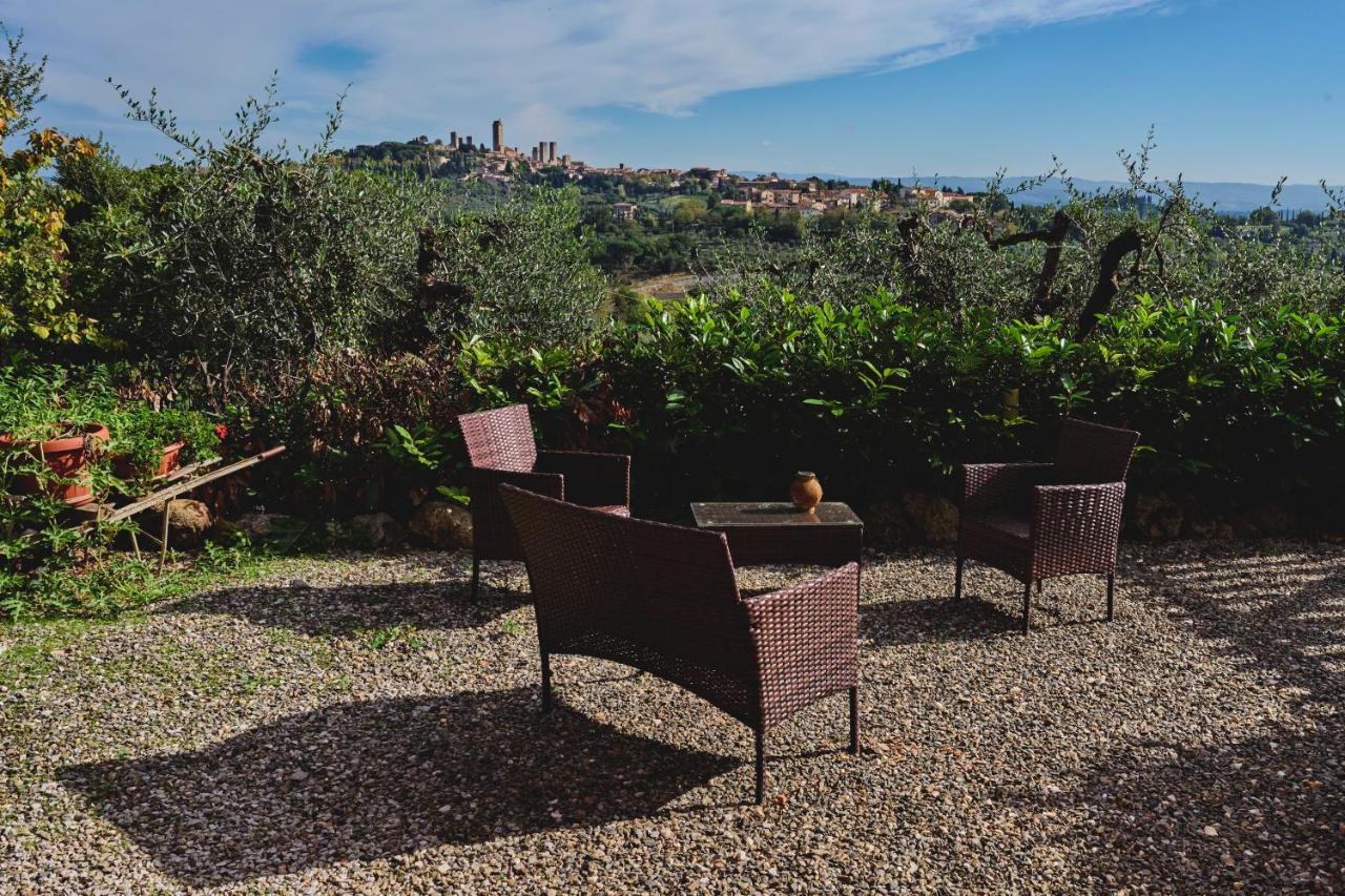 Podere Sant'Elena San Gimignano Bagian luar foto