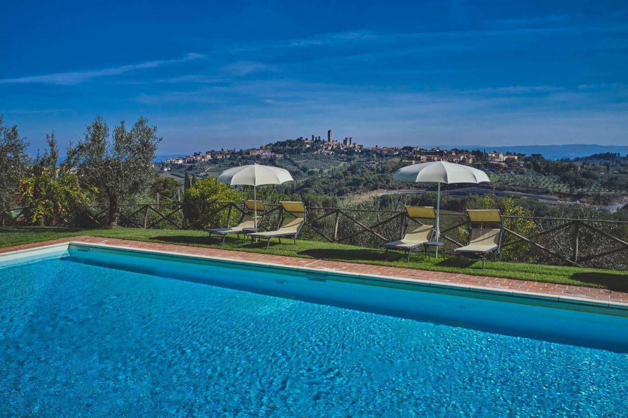Podere Sant'Elena San Gimignano Bagian luar foto