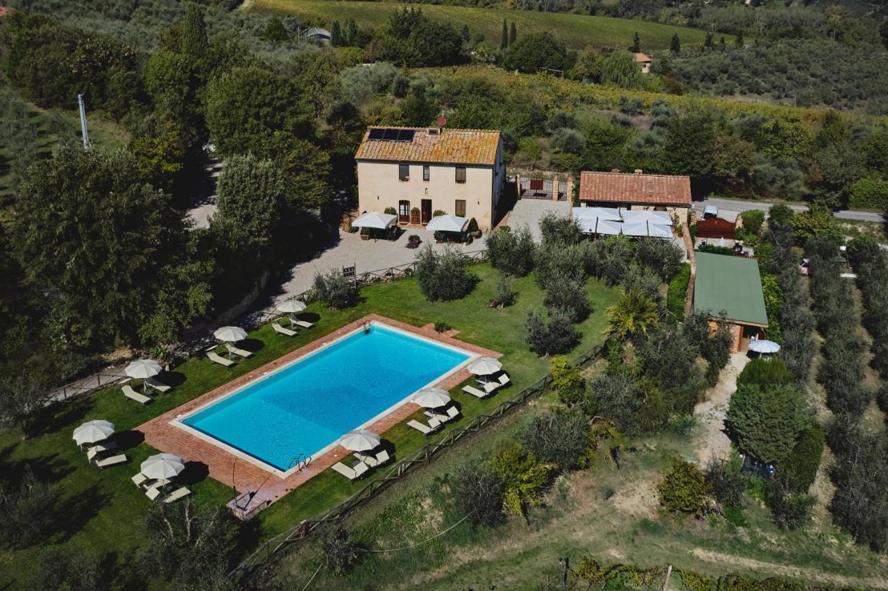 Podere Sant'Elena San Gimignano Bagian luar foto