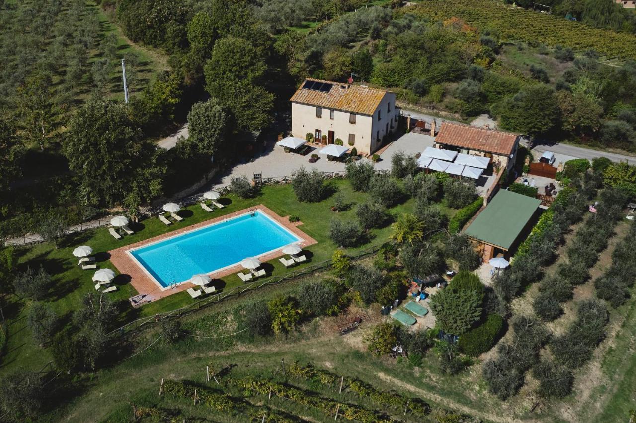Podere Sant'Elena San Gimignano Bagian luar foto