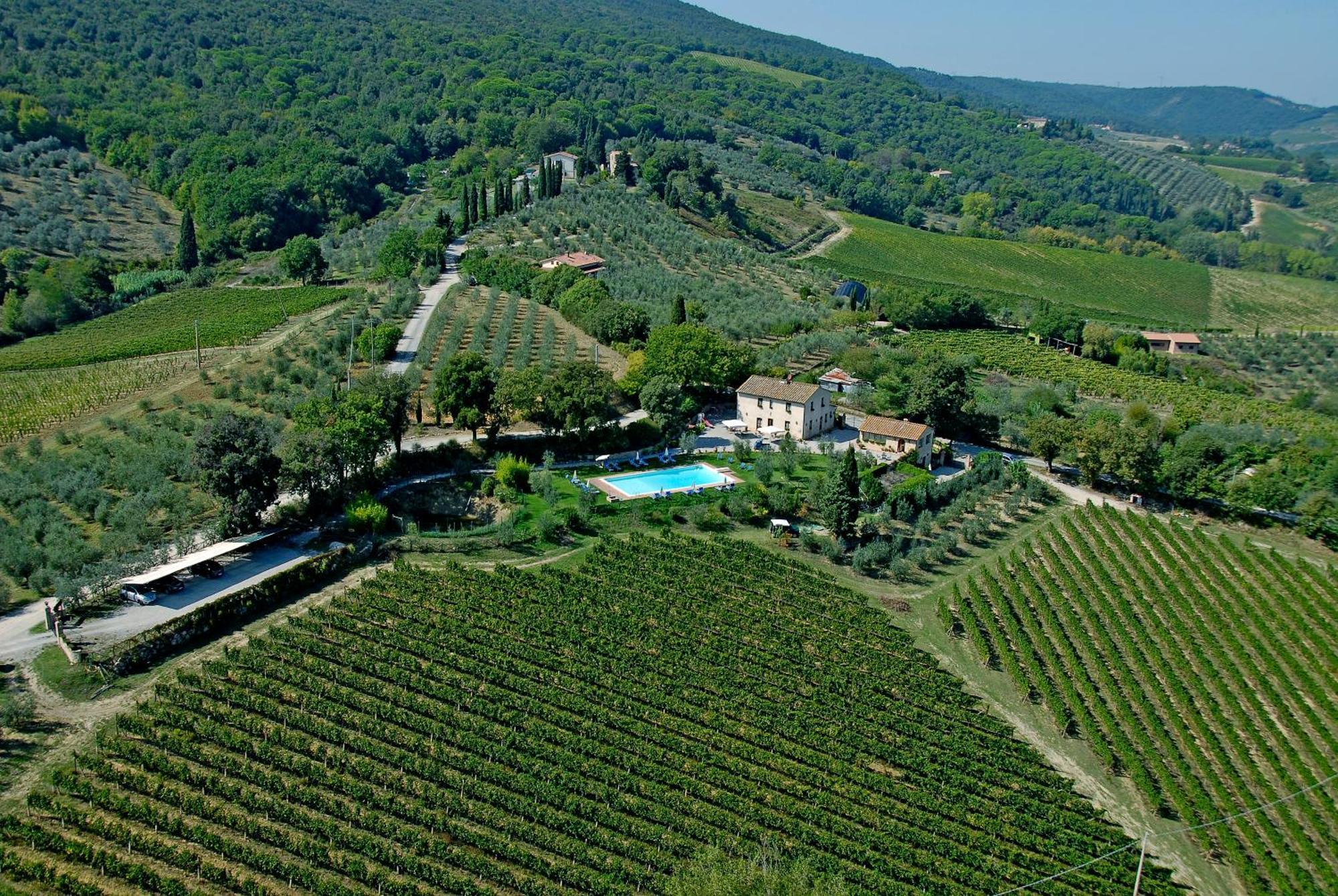 Podere Sant'Elena San Gimignano Bagian luar foto